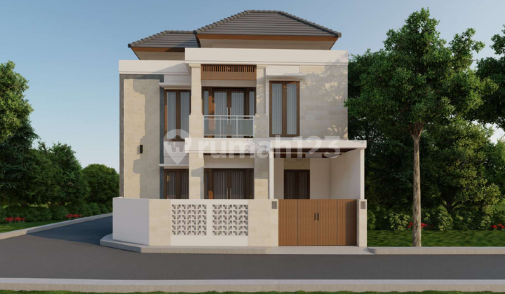 rumah strategis 2 lantai batubulan gianyar dekat denpasar SHM 1