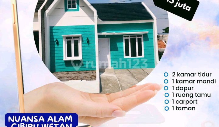 Rumah Modern Bebas Banjir Nuansa Alam Cibiru Wetan Bandung Timur