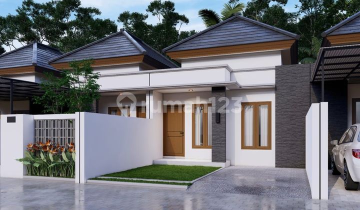 Minimalist Modern House in a Cluster Type 40/100 - Benoa, Badung