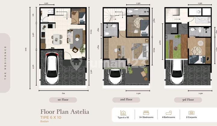 Readystock Rumah Di Bintaro Attic Room Private Exclusive Cluster Readystock Rumah Di Bintaro Attic Room Private Exclusive Cluster