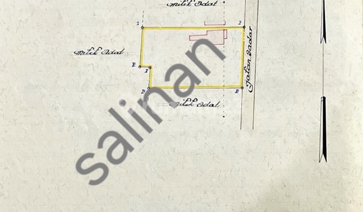 Land on Jl Sadar Raya Ciganjur, South Jakarta