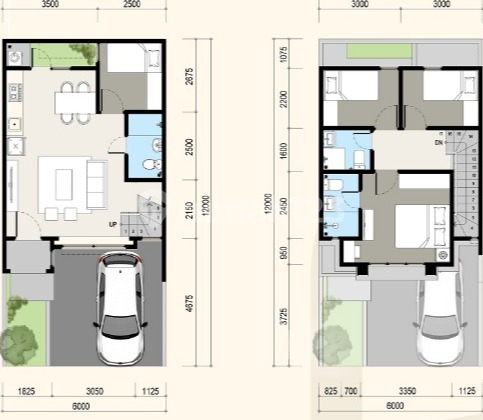 Unit Batalan! Hunian Favorit 2 Lantai Lebar 6 Hortis Cgs! 2