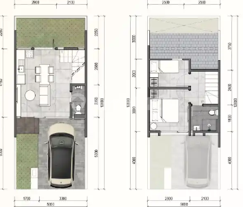 Cocok untuk Keluarga Kecil! Rumah Baru Briza Harga Hanya 1 M! 2