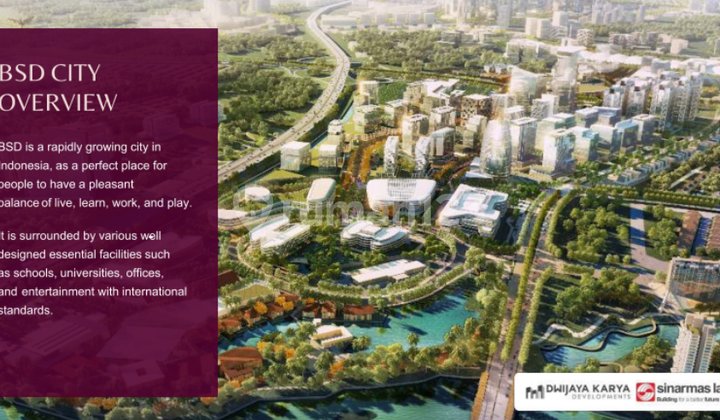 Cheapest! Apartment in the Center of BSD for Only 400 Million! 2