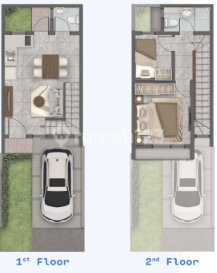 Wow! Rumah Bawah 1 M-An di Alam Sutera 2 Lantai 2