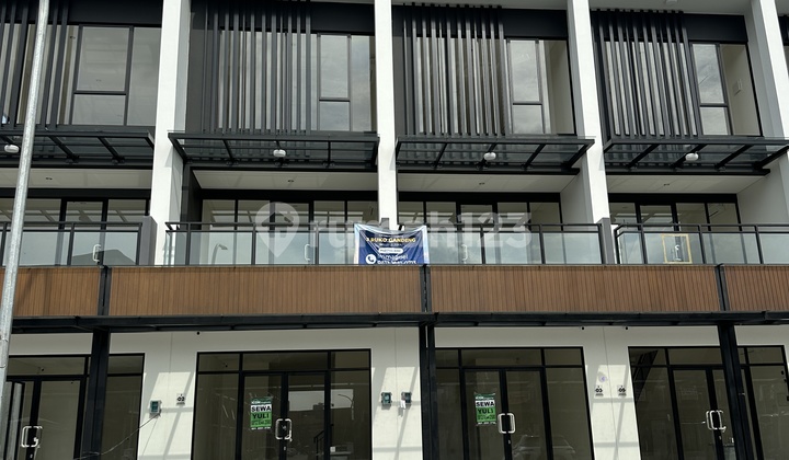 Termurah Jual Cepat Ruko Hampton Promenade 3 Lantai Alfresco Hadap Jalan Langsung 1