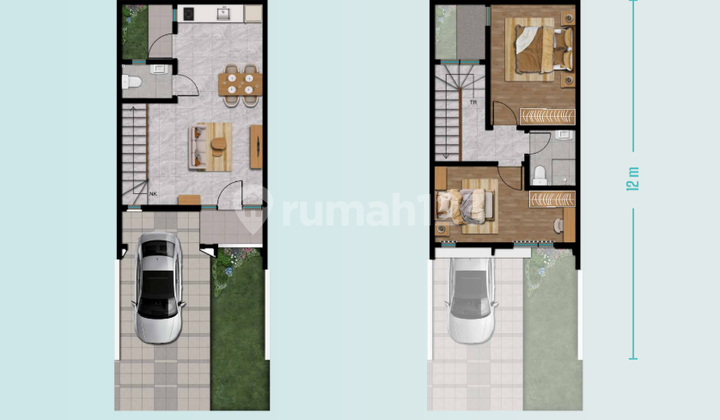 Stop Scrolling! Rumah 1 M-An Dialam Sutera 2 Unit Keren Banget! 2