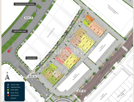3-Story Shop House, 68 Square Meters, Surrounded by Premium Gs Residential Area 2