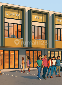 Ruko Premium 2 Lantai Dikawasan Komersial Paramount Petals