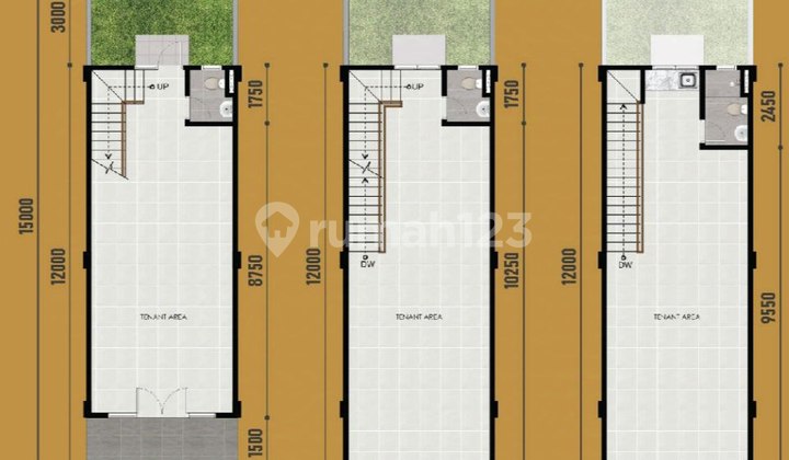 Best Business Opportunity! Pasadena Square Shophouse Gading Serpong 3 M-An