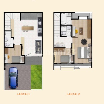 6 Width House Izzi BSD One Step to Mall Eastvara! 2