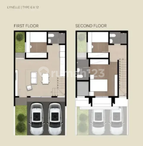 Best Deal! Rumah Lynelle BSD Lebar 6 Harga Under 2 M! 2