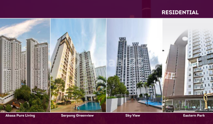 Cheapest! Apartment in the Center of BSD for Only 400 Million!