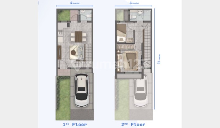 Termurah! Rumah Minimalis 2 Lantai di Alam Sutera Akses Mudah! 2