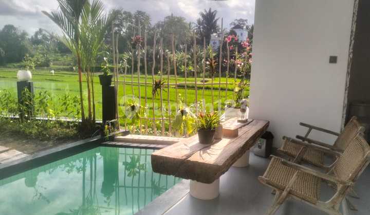 Villa 2Br Full Furnished dengan View Sawah di Mengwi Bali