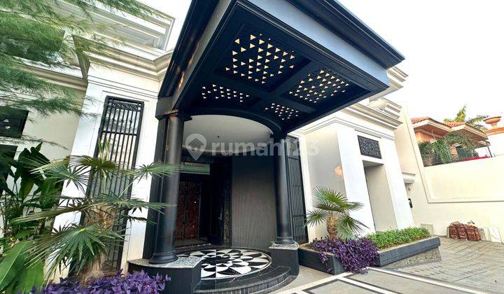 Rumah Modern Klasik Mewah Dan Elegan Pondok Indah Jakarta Selatan 2