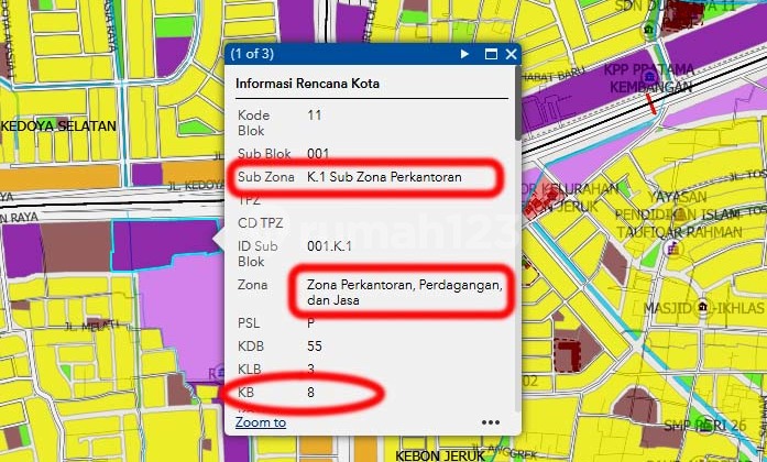 Kavling Komersil Lokasi Strategis Kebon Jeruk Jakarta Barat 5