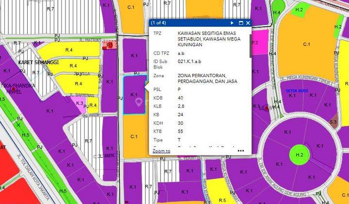 Tanah Komersil Segitiga Emas Kuningan Jakarta Selatan 1