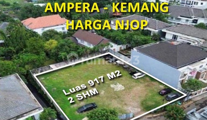 Kavling Paradise Ampera Kemang Luas 917 m2 Harga NJOP Kavling Paradise Ampera Kemang Luas 917 m2 Harga NJOP