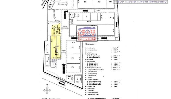 Tanah Komersil 2,2 Ha Dibawah Njop Cikokol Tangerang