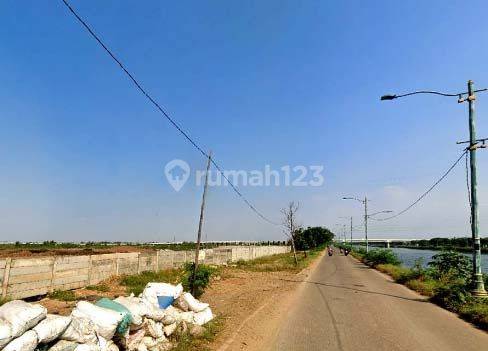 Tanah Luas Jalan Pinggir Dermaga Marunda Jakarta Utara 2