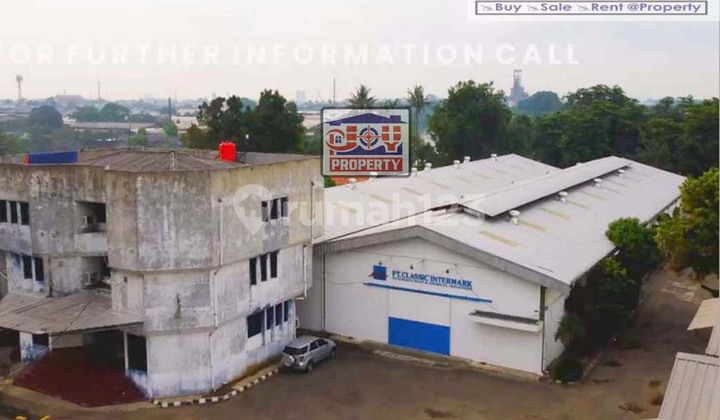 Tanah Komersil 2,2 Ha Dibawah Njop Cikokol Tangerang