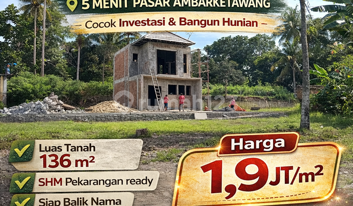 Tanah Jogja 5 Menit Pasar Ambarketawang Gamping Tanah Jogja 5 Menit Pasar Ambarketawang Gamping