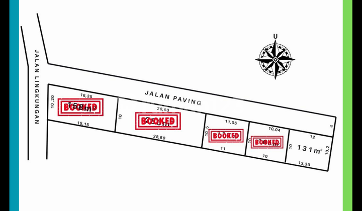 Dijual Tanah Luas 131 M2 Maguwoharjo Jogja Siap Bangun Pekarangan