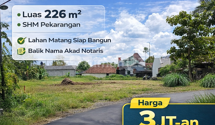 Yogyakarta Kaliurang Km10 Mature Land Ready to Build