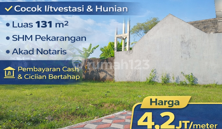 Tanah Jogja Area Tajem 5 Menit Pasar Stan Maguwoharjo Tanah Jogja Area Tajem 5 Menit Pasar Stan Maguwoharjo