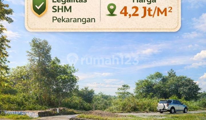 For Sale, Yogyakarta Land Near Maguwoharjo Toll Gate, Area 131 M2 SHMP