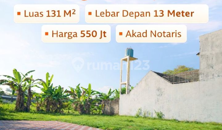 Tanah Murah Jogja Maguwoharjo Dekat Pintu Tol SHM Pekarangan