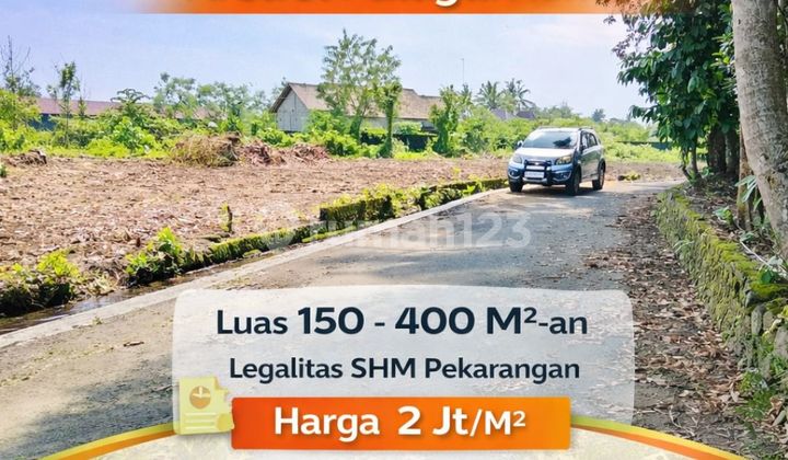 Tanah Jogja Strategis Barat Jl Palagan Km14 SHM Pekarangan