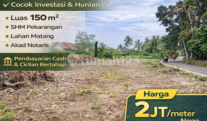 West Jogja Land, Jl Palagan Km14, Mature Land, SHM