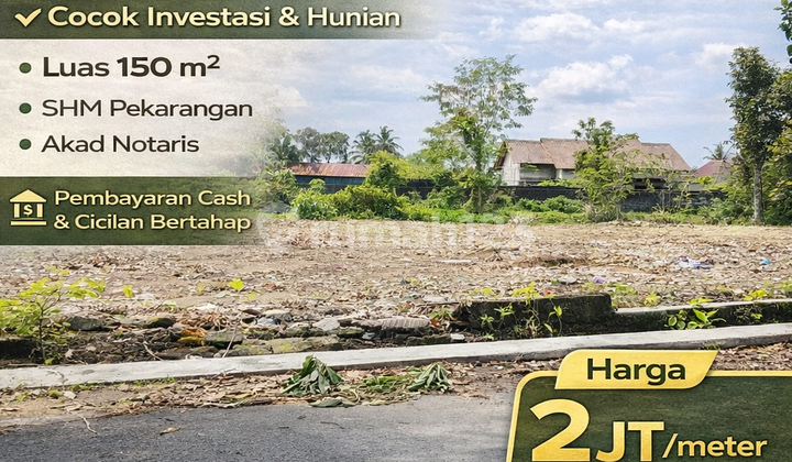 SHM Land Plot Area Jl Palagan Km14 Yogyakarta SHM Land Plot Area Jl Palagan Km14 Yogyakarta