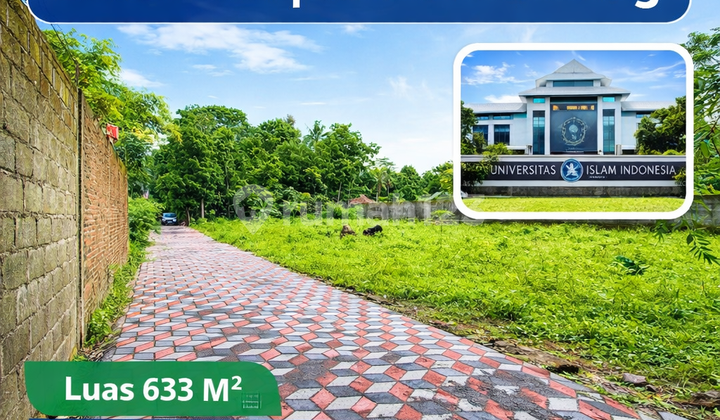 Tanah Dijual Jogja Ring 1 Kampus Uii Kaliurang Legalitas Shmp