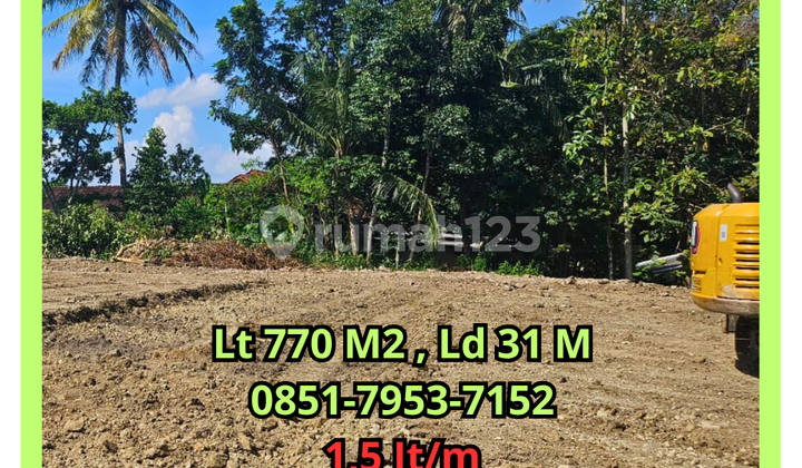 Tanah Murah Dekat Resto Kandang Ingkung Gamping Sleman SHMP