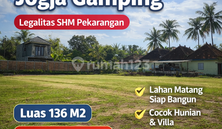 For Sale Affordable Land in Sleman Gamping, Suitable for Residence, KPT SHM-P Possible