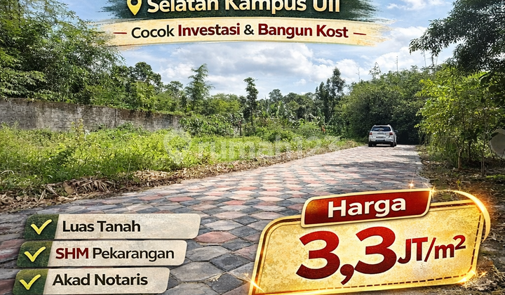 Tanah Jogja Kost 4 Menit Kampus Uii Kaliurang