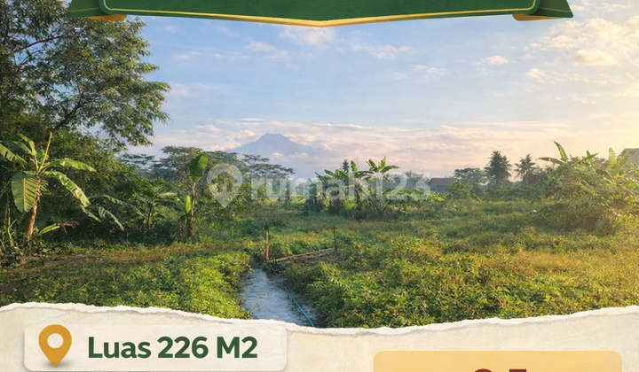 Dijual Tanah Murah Jogja Kaliurang 3 Menit Pasar Gentan bisa KPT