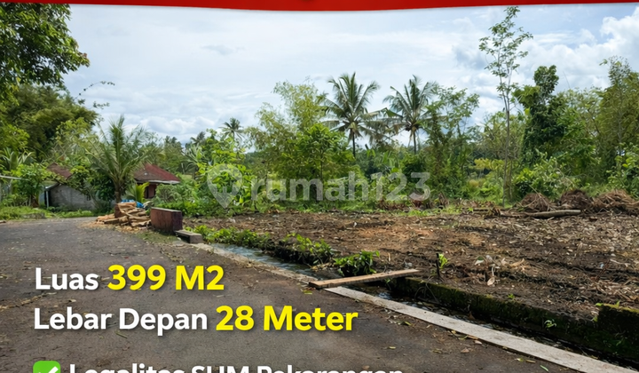 Tanah Murah Jogja Jl. Palagan Km 14 Siap Bangun SHM Pekarangan