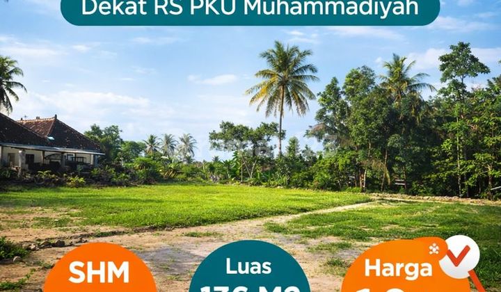 Jual Tanah Murah Jogja Gamping Siap AJB & bisa KPT SHM Pekarangan