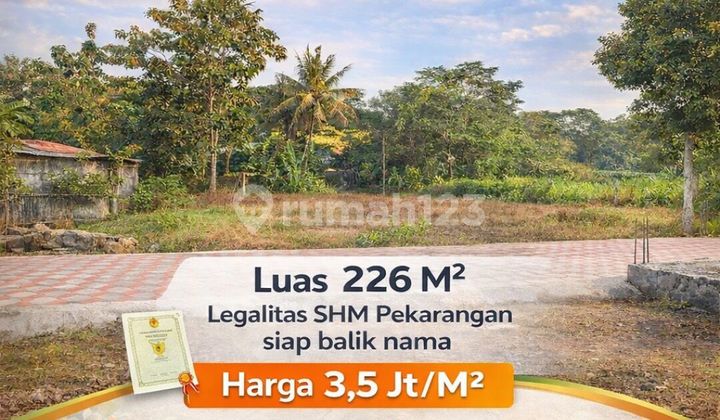 Tanah Jogja SHM Pekarangan Siap Bangun Area Kaliurang Km10 Tanah Jogja SHM Pekarangan Siap Bangun Area Kaliurang Km10