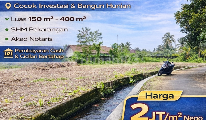 Tanah Jogja Utara Pasar Rejodani Jl Palagan Km14