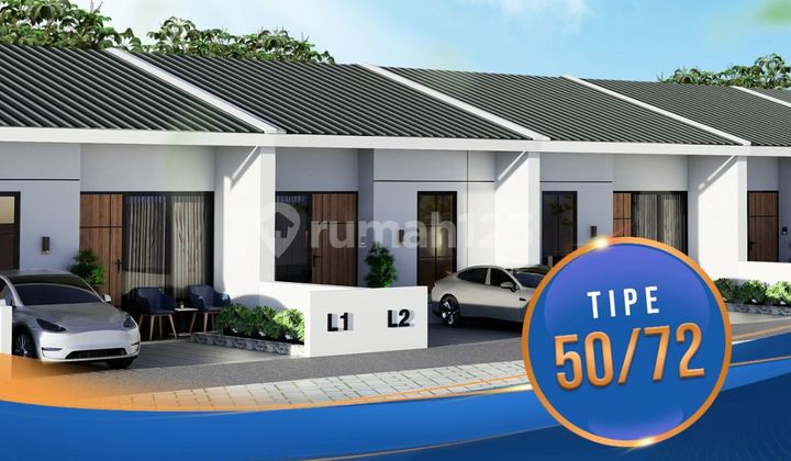 Ruman Termurah Di Gowa Harga 300 Jutaan All In Free Kanopi dan AC