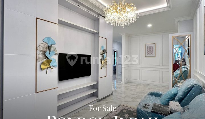 Rumah Brand New Desain Modern Minimalis, Ada Balcony Luas dengan View Cantik Pondok Indah.