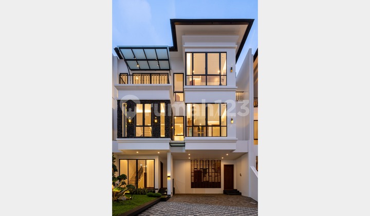 Rumah Townhouse 3 Lantai Full Furnished Lebak Bulus Jakarta Selatan