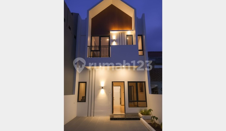 Rumah Scandinavian Baru 2 Lantai di Cijantung Pasar Rebo Jakarta Timur Rumah Scandinavian Baru 2 Lantai di Cijantung Pasar Rebo Jakarta Timur
