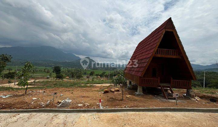 Tanah Kavling Villa Pinggir Jalan Raya 100 m2 SHM Jonggol, Bogor 2