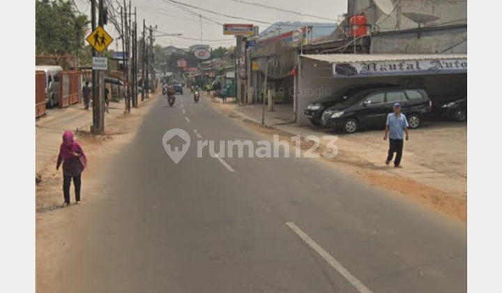 Hitung Tanah. Rumah Ex Workshop Dekat Jalan Raya Duren Sawit